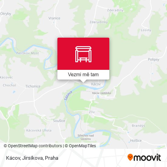 Kácov, Jirsíkova mapa