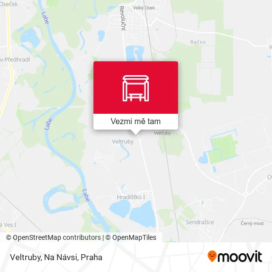 Veltruby, Na Návsi mapa