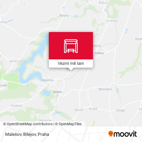 Malešov, Bilejov mapa