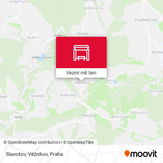 Slavošov, Věžníkov mapa