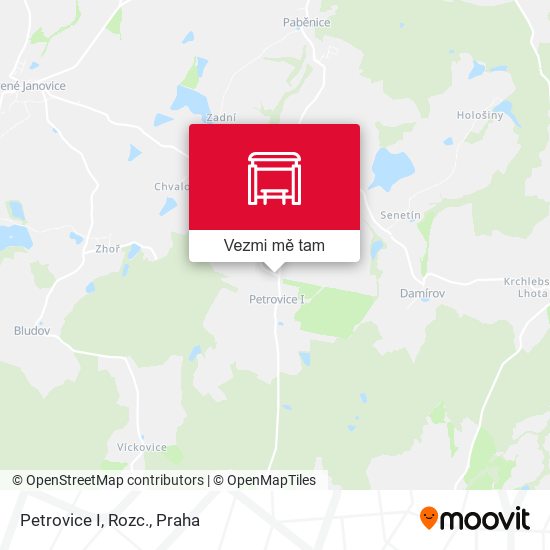 Petrovice I, Rozc. mapa