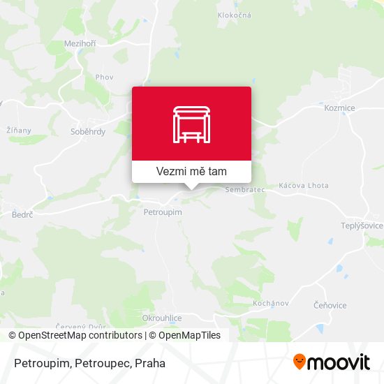 Petroupim, Petroupec mapa