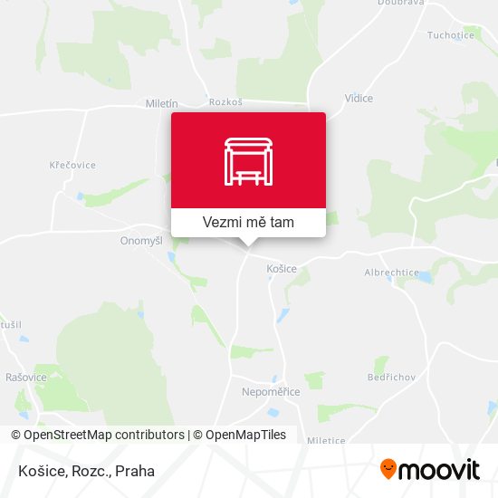 Košice, Rozc. mapa