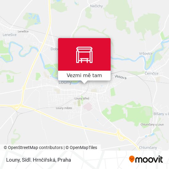 Louny, Sídl. Hrnčířská mapa