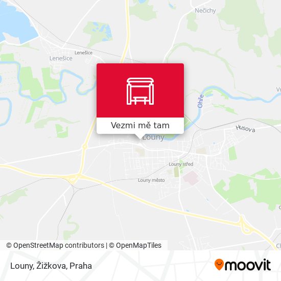 Louny, Žižkova mapa