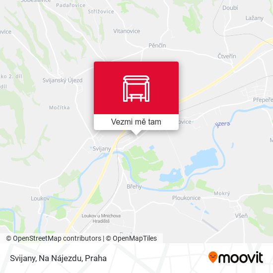 Svijany, Na Nájezdu mapa