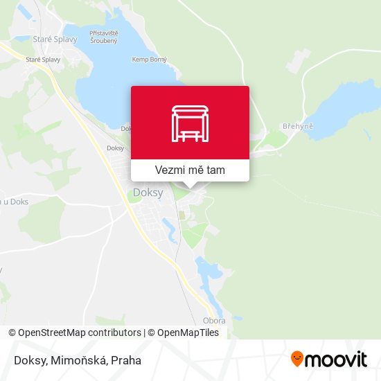 Doksy, Mimoňská mapa