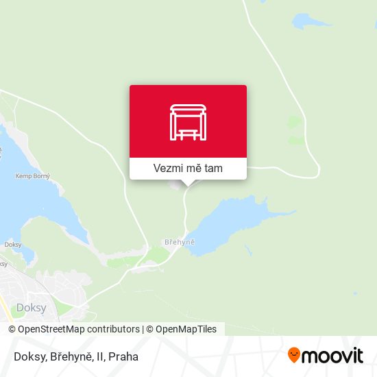 Doksy, Břehyně, II mapa