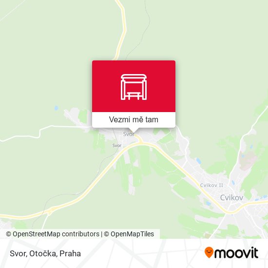 Svor, Otočka mapa