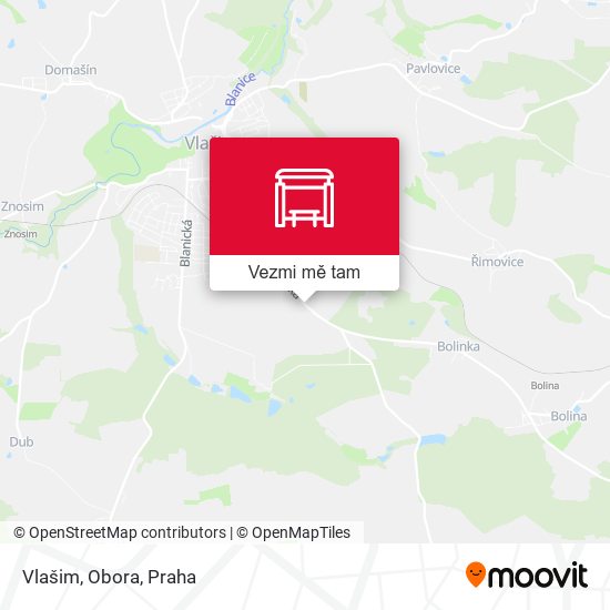 Vlašim, Obora mapa