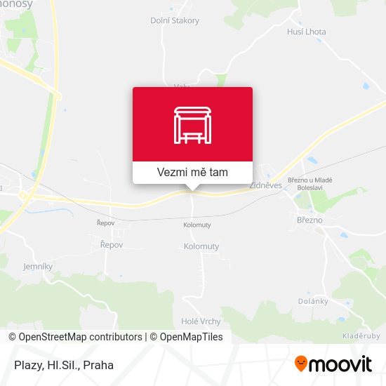 Plazy, Hl.Sil. mapa