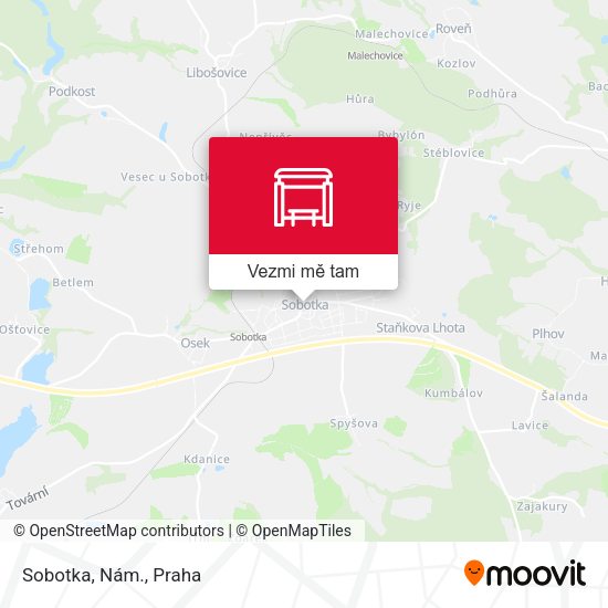 Sobotka, Nám. mapa