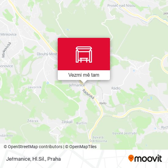 Jeřmanice, Hl.Sil. mapa