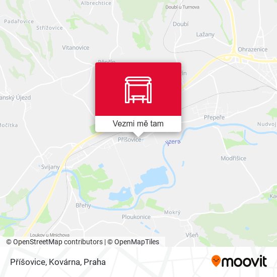 Příšovice, Kovárna mapa