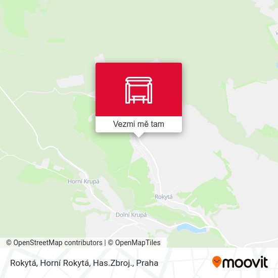 Rokytá, Horní Rokytá, Has.Zbroj. mapa