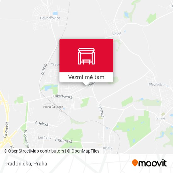 Radonická mapa