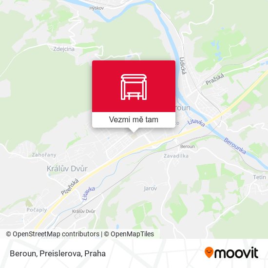 Beroun, Preislerova mapa