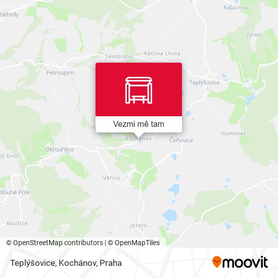 Teplýšovice, Kochánov mapa