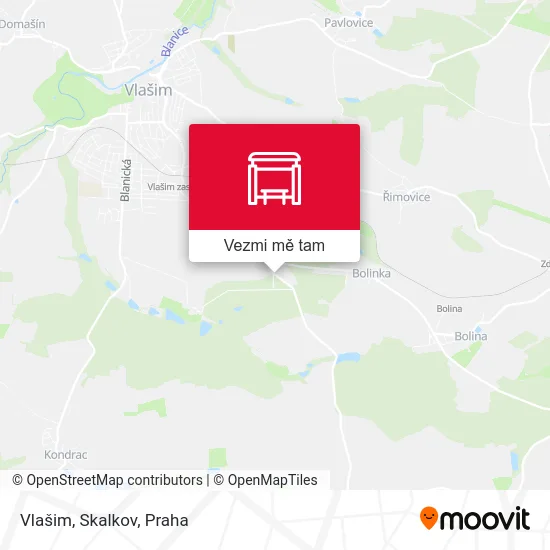 Vlašim, Skalkov mapa