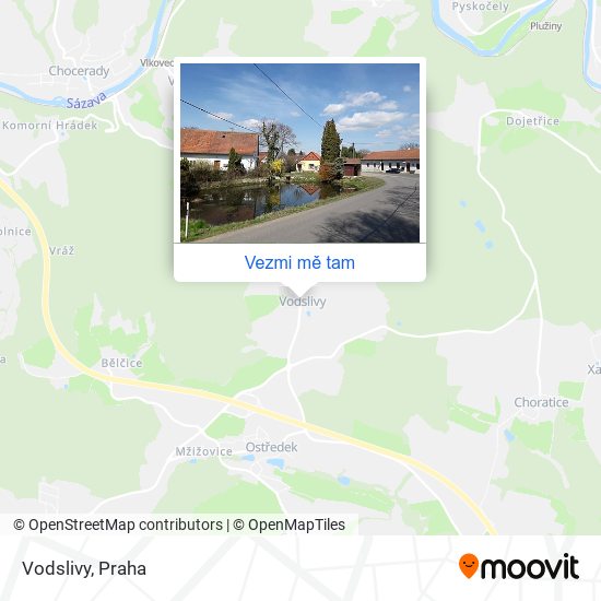 Vodslivy mapa