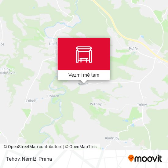 Tehov, Nemíž mapa