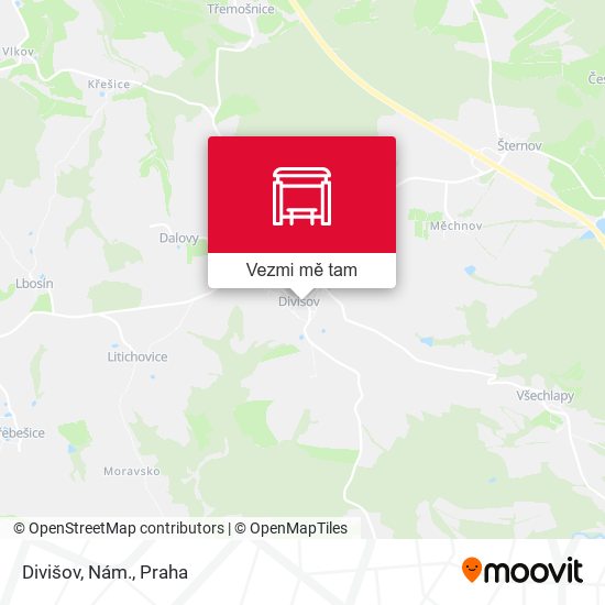 Divišov, Nám. mapa