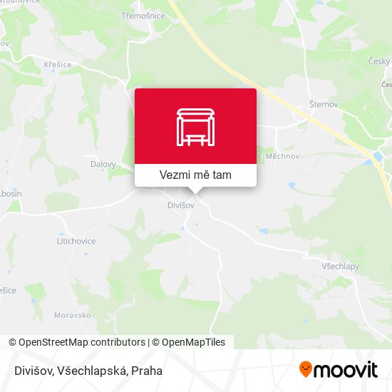 Divišov, Všechlapská mapa