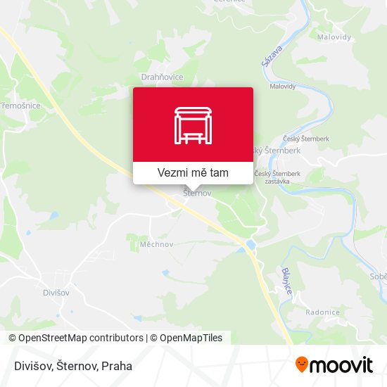 Divišov, Šternov mapa
