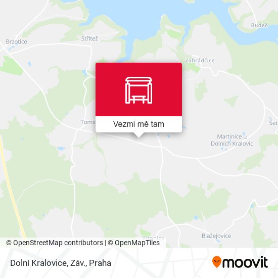 Dolní Kralovice, Záv. mapa