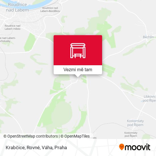 Krabčice, Rovné, Váha mapa