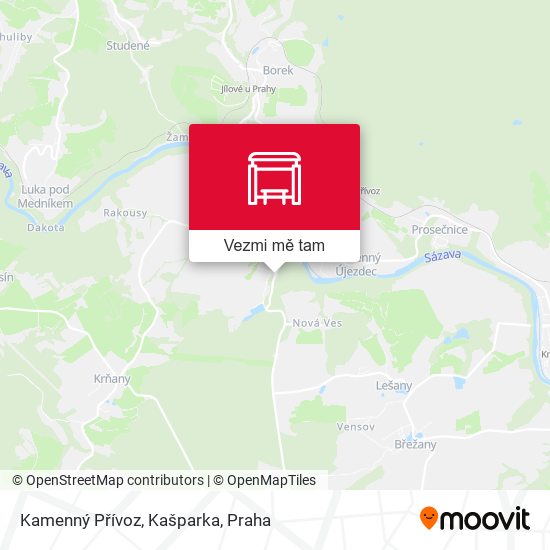 Kamenný Přívoz, Kašparka mapa