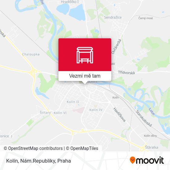 Kolín, Nám.Republiky mapa