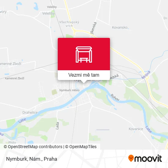 Nymburk, Nám. mapa