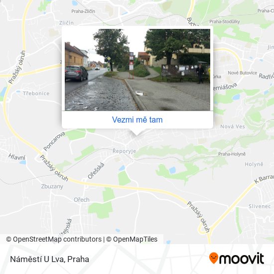 Náměstí U Lva mapa
