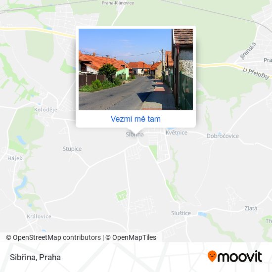 Sibřina mapa