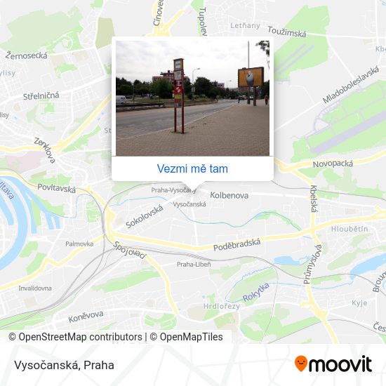 Vysočanská mapa