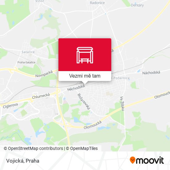 Vojická mapa