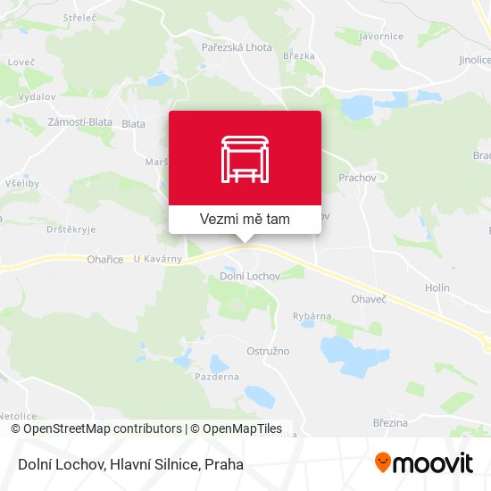 Dolní Lochov, Hlavní Silnice mapa