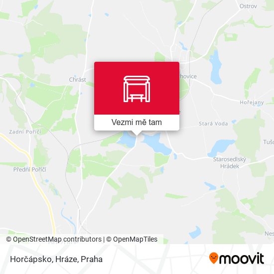 Horčápsko, Hráze mapa