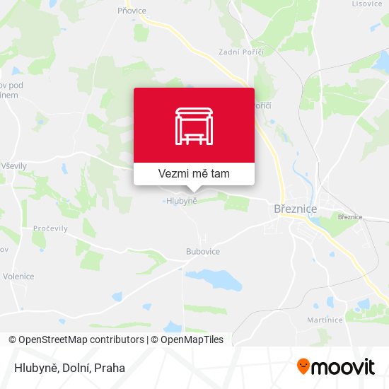 Hlubyně, Dolní mapa