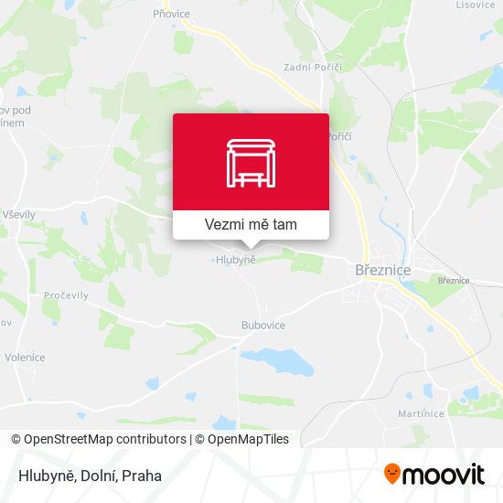 Hlubyně, Dolní mapa