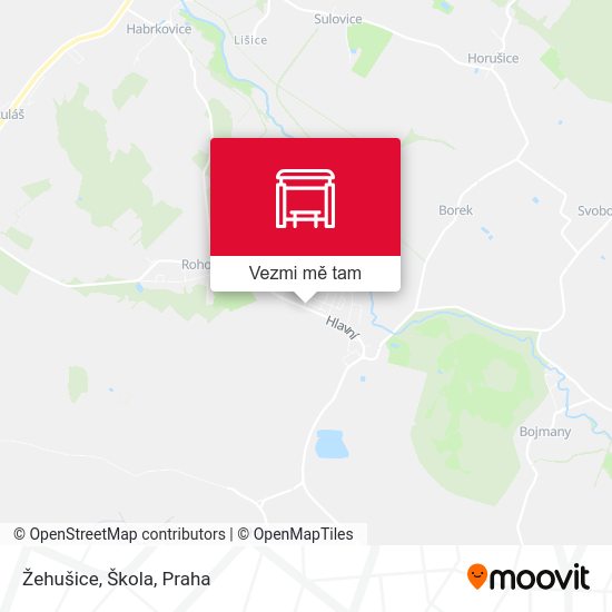 Žehušice, Škola mapa