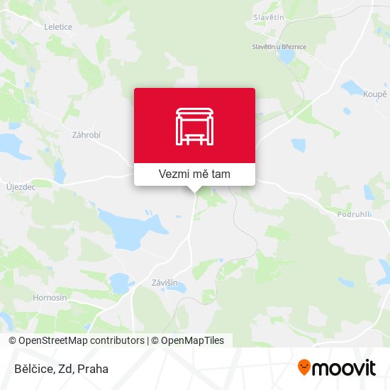 Bělčice, Zd mapa
