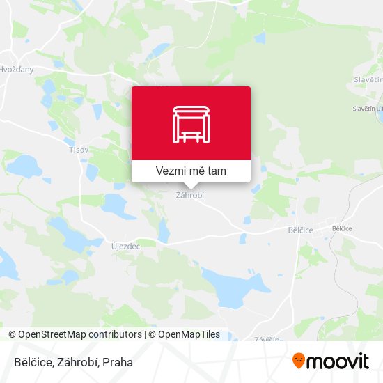 Bělčice, Záhrobí mapa