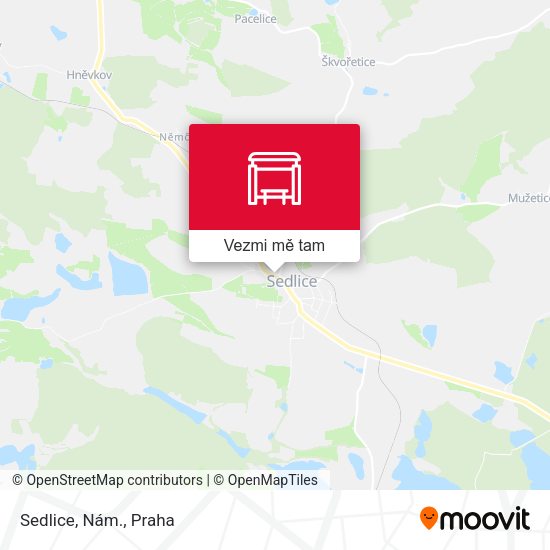 Sedlice, Nám. mapa
