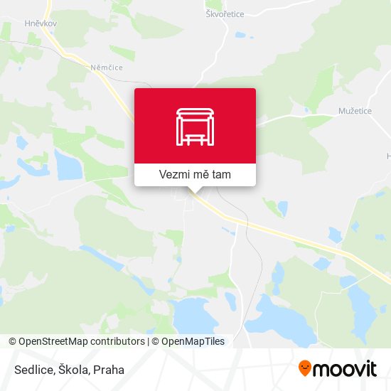 Sedlice, Škola mapa