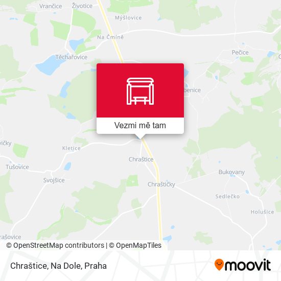 Chraštice, Na Dole mapa