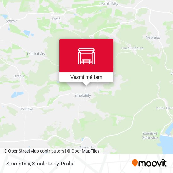 Smolotely, Smolotelky mapa