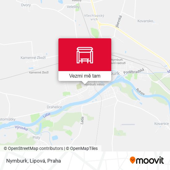 Nymburk, Lipová mapa