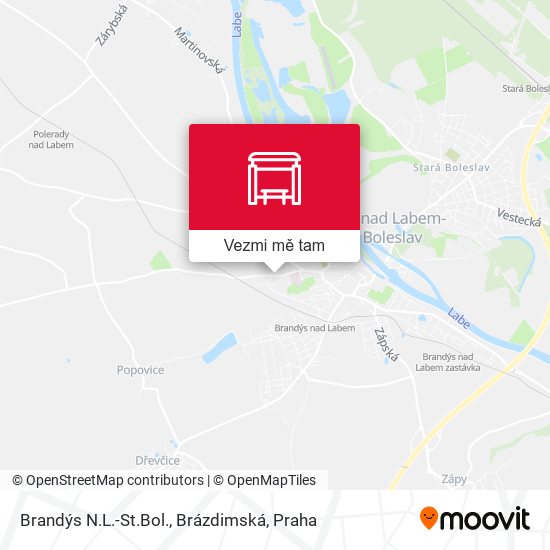 Brandýs N.L.-St.Bol., Brázdimská mapa